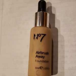 Airbrush away foundation